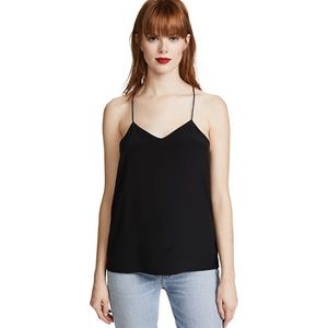 TIBI Classic Racerback Tank